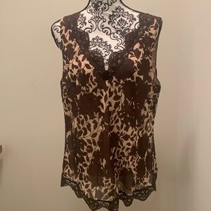 Ann Taylor sleeveless blouse